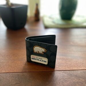 Men’s Coach Signature Ski Wallet